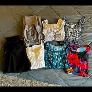 Bundle of 7 Large Maternity Clothes